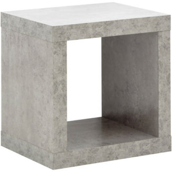 GFW Bloc Cube Table - Concrete Effect-0