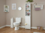 GFW Colonial Tall Cupboard - White-40456