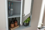 GFW Colonial Mirrored Cabinet - Grey-40423