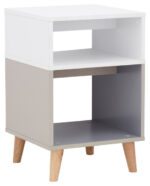 GFW Delta Lamp Table - White/Grey-Multi-0