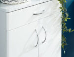 GFW 2 Door 1 Drawer Cabinet - White-40490