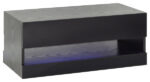 GFW Galicia Coffee Table With LED Black-0