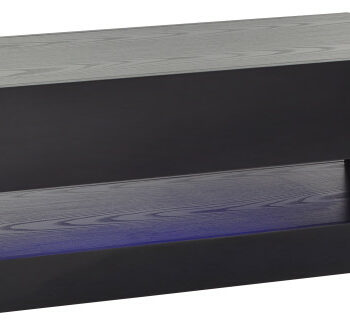 GFW Galicia Coffee Table With LED Black-0