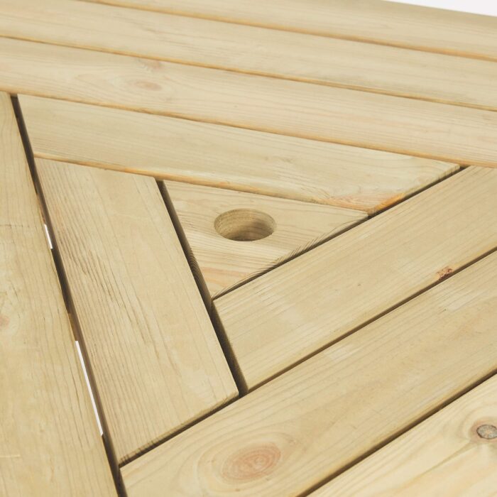 Zap Winer Diner Picnic Table for 6-41217