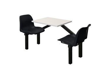 Create EKKO Canteen Dining Furniture - Black