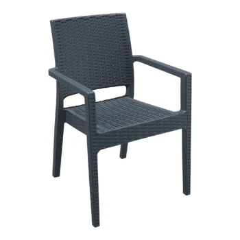 Zap Ibiza Recycled Arm Chair - Dark Grey