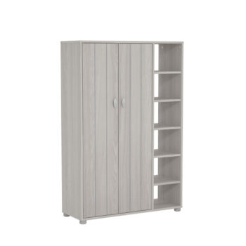 Gfw BIDEFORD TALL SHOE CABINET WARM GREY OAK