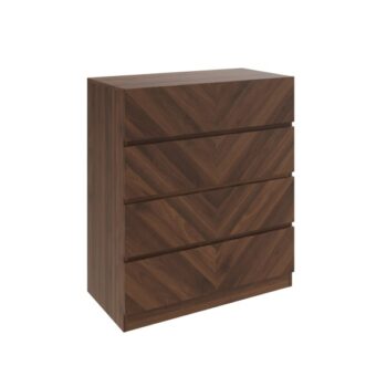 GFW CATANIA 4 DRAWER CHEST ROYAL WALNUT