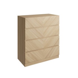 GFW CATANIA 4 DRAWER CHEST EURO OAK